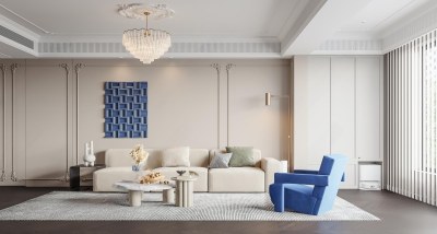 法式客餐厅3D模型下载